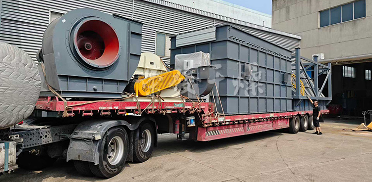 常州榮發(fā)干燥生產(chǎn)的閃蒸干燥整套生產(chǎn)線發(fā)貨外蒙古！